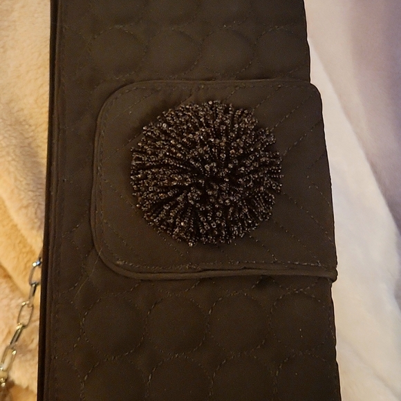 NWOT Vera Bradley Beaded Pom-Pom purse - Picture 5 of 5